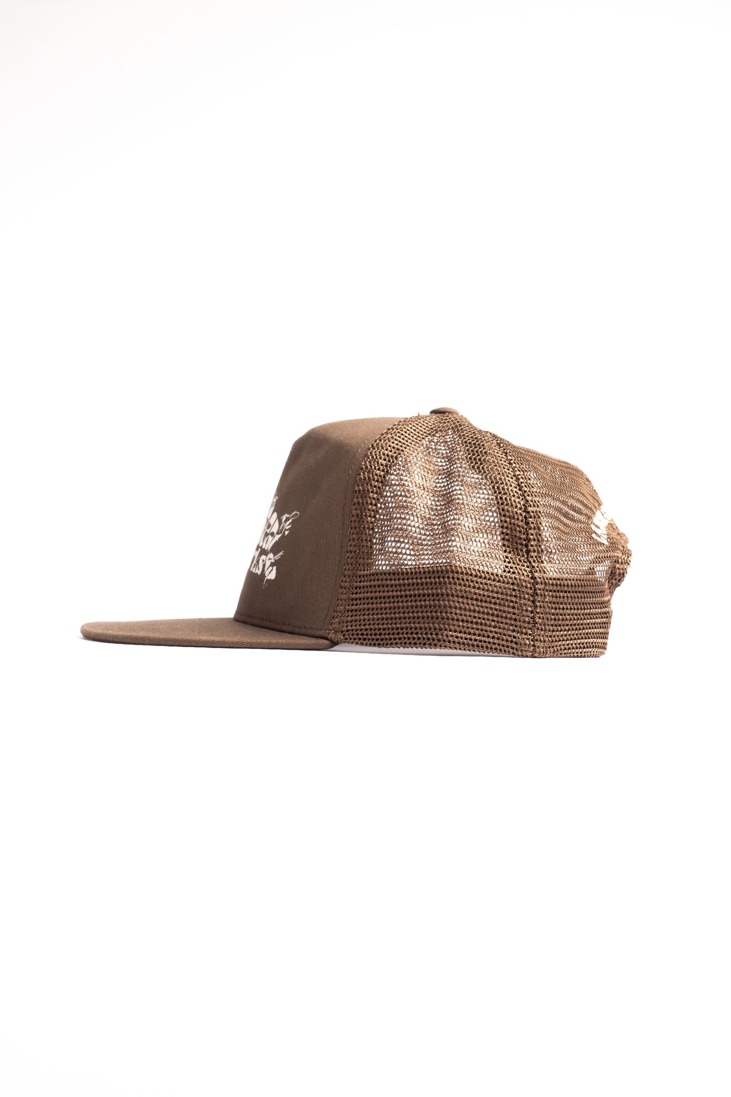 Studio Works Swarm Printed Canvas Trucker - Chocolate