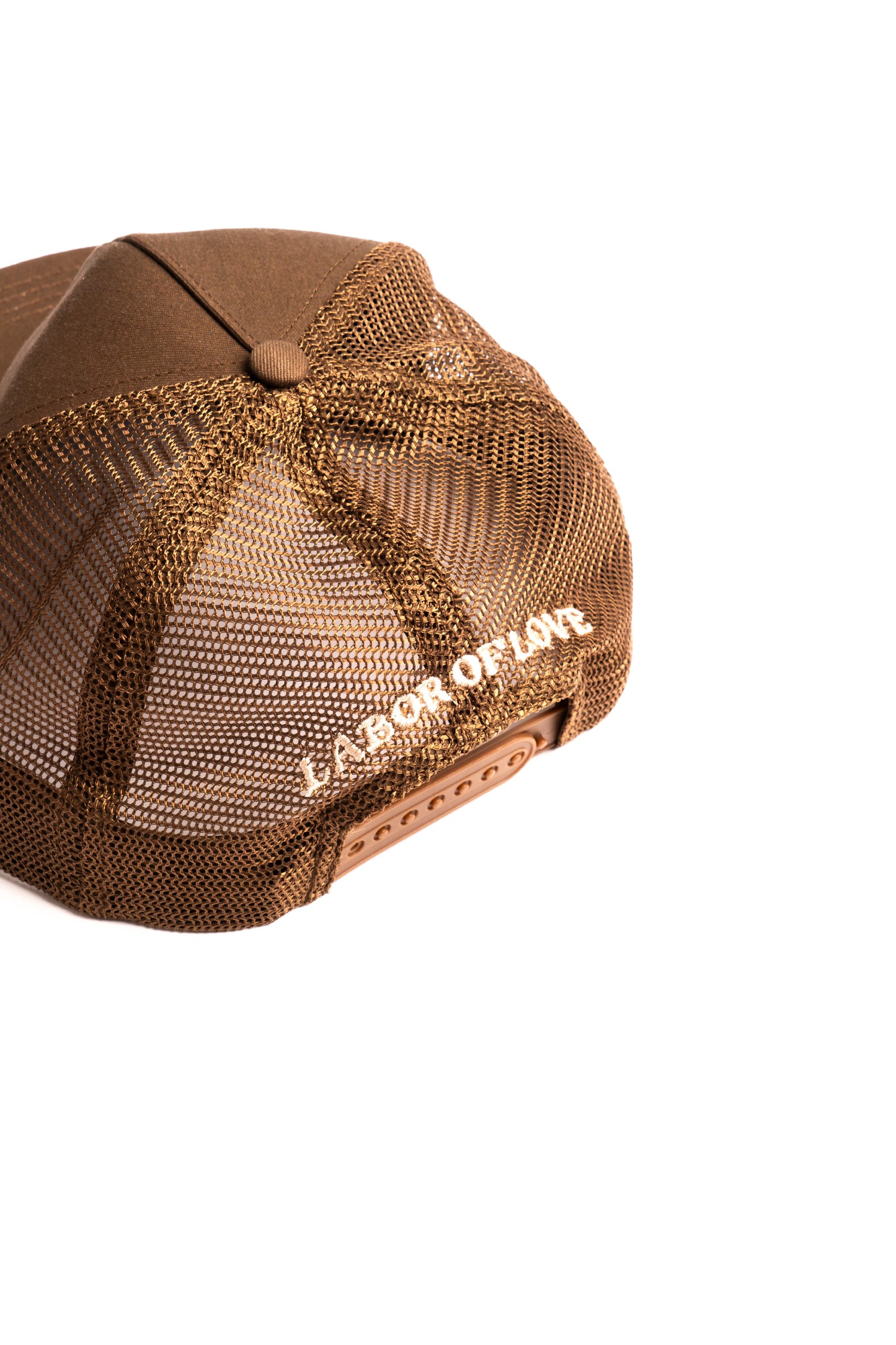 Studio Works Swarm Printed Canvas Trucker - Chocolate