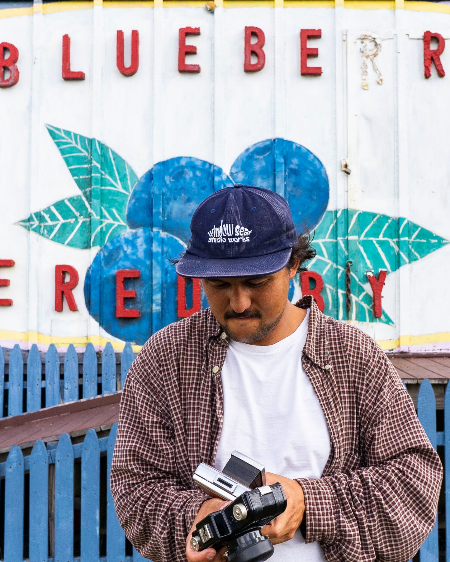 Studio Works Washed Cap - Blueberry