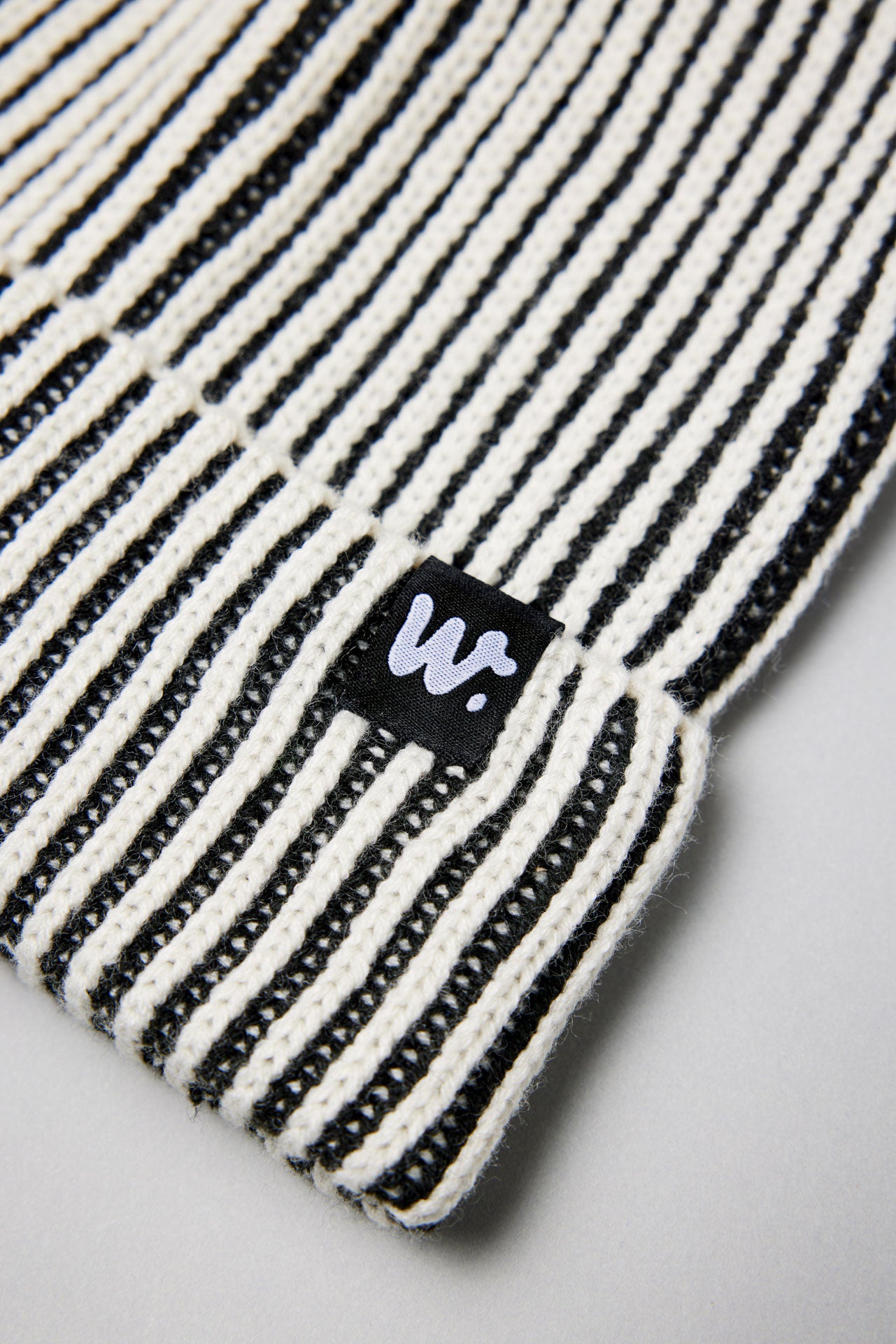 Dubya Ribbed Beanie - Comfy Cloud