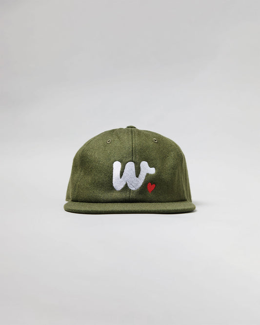 Luvya Dubya Wool Cap - Olive