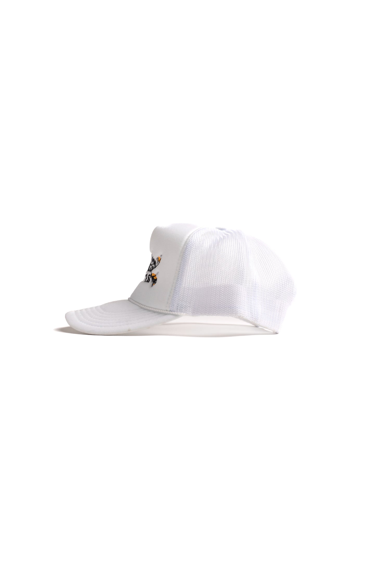 Studio Works Swarm Embroidered Foam Trucker - White