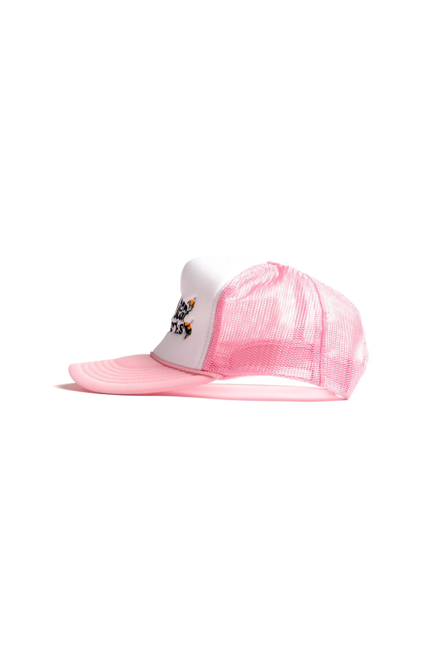 Studio Works Swarm Embroidered Foam Trucker - Pink