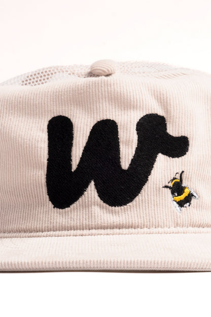 Dubya Bee Embroidered Cord Trucker