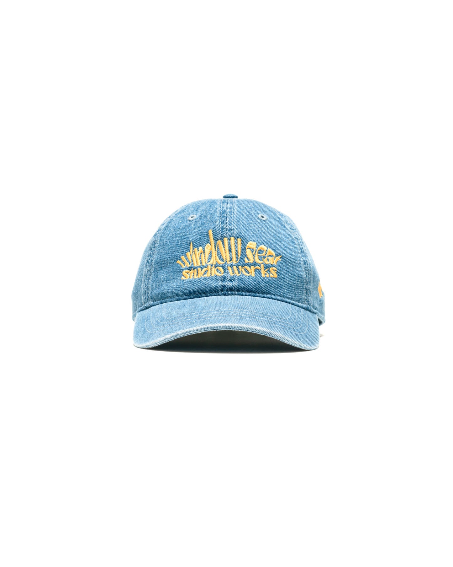 Arched Logo Denim Cap