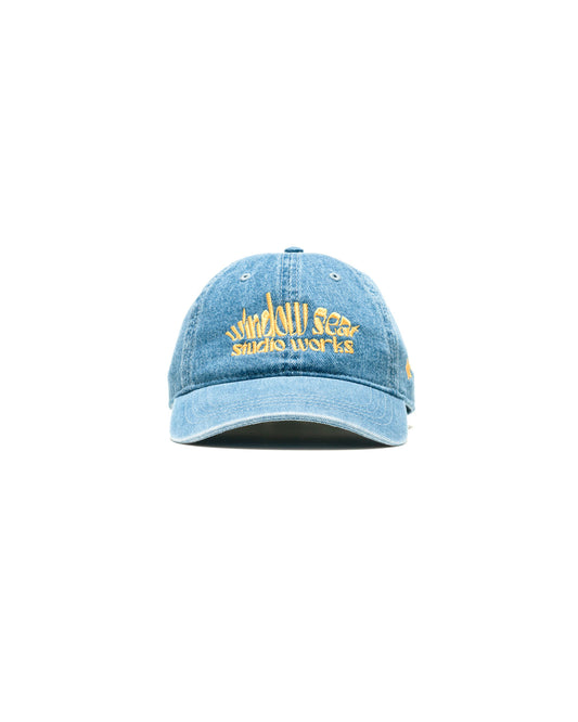 Arched Logo Denim Cap