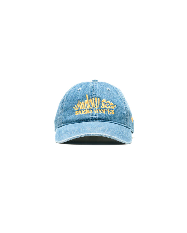 Arched Logo Denim Cap