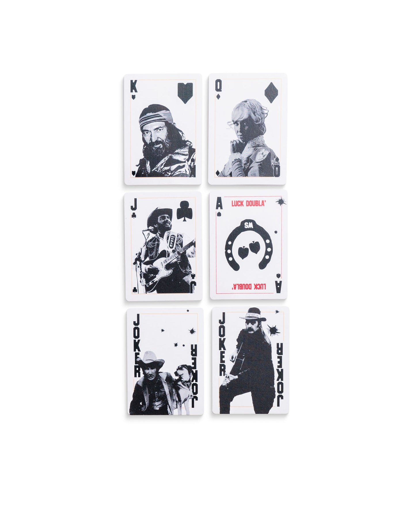 Country Heros Playing Cards